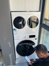海信（Hisense）璀璨棉花糖三筒E8Q-1 全家筒洗衣機 4合1熱泵洗烘活水健康自由組合 懶人0手洗WH130E8Q-1+WV20W 曬單實(shí)拍圖