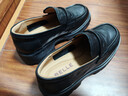 百麗（Belle）牛皮歡樂(lè )奏jk樂(lè )福鞋商場(chǎng)同款百搭休閑鞋D2P1DAA5 黑色 37 (235mm) 曬單實(shí)拍圖
