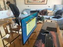指天下 顯示器24/27/32/34英寸電腦顯示器電競游戲顯示屏家用辦公高清臺式電腦屏幕 (27英寸-4K60Hz-家用辦公）直屏 曬單實(shí)拍圖