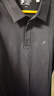 FILA 斐樂(lè )官方男子針織長(cháng)袖POLO衫冬季新款時(shí)尚休閑基礎上衣 正黑色-BK L 175/96A/L 曬單實(shí)拍圖