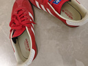 阿迪達斯（adidas）（adidas）三葉草男女鞋GAZELLE INDOOR低幫休閑鞋IF1808紅白36 曬單實(shí)拍圖