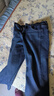 浪莎加絨九分牛仔褲女冬季新款小個(gè)子高腰彈力直筒褲寬松遮肉闊腿褲 曬單實(shí)拍圖