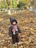 班喜迪女童棉服冬裝2025新款兒童外套冬季寶寶加厚棉衣加絨夾棉童裝棉襖 咖色 100 曬單實(shí)拍圖
