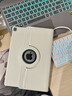 京川旭2025新款蘋(píng)果平板iPad11保護殼iPad11支撐保護套360°旋轉全包 360°旋轉皮套【白色】 iPad 第11代 2025款（11英寸） 曬單實(shí)拍圖