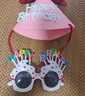 仕彩 生日帽12件兒童生日場(chǎng)景布置卡通眼鏡吹龍男孩女孩派對會(huì )場(chǎng)裝飾B 曬單實(shí)拍圖