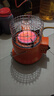 天然氣烤火爐燃氣取暖器家用液化氣煤氣室內取暖爐戶(hù)外冰釣便攜式 86A款液化氣+減壓閥+5米管+卡扣 （熄火保護） 曬單實(shí)拍圖