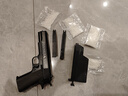 樂(lè )英奇合金1911手槍玩具成人仿模型玩具水男孩吃雞模型金屬軟彈專(zhuān)用槍 墨色-1911（80%金屬）手動(dòng)單發(fā) 標配+3包彈+2備用彈夾+裝彈器 曬單實(shí)拍圖