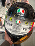 AGV K5S摩托車(chē)雙鏡片頭盔機車(chē)跑盔男女騎行全盔四季通用安全帽3C BLACK M（適合55-57頭圍） 曬單實(shí)拍圖