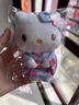 三麗鷗（SANRIO）日本京都限定和服包包掛件hellokitty書(shū)包掛飾毛絨玩偶女生小公仔 藍色和服KT 曬單實(shí)拍圖
