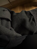 貓人（MiiOW）男士保暖褲男款加絨加厚發(fā)熱腈綸護膝打底棉毛褲男冬季秋褲 【發(fā)熱腈綸 加厚護膝】深灰 3XL 【建議重160-180斤】 曬單實(shí)拍圖