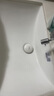 九牧（JOMOO）臺下盆嵌入式陶瓷洗手盆橢圓方形衛生間方形洗臉盆洗漱臺家用單盆 22方形+支架下水 曬單實(shí)拍圖