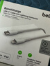 貝爾金（BELKIN）蘋(píng)果數據線(xiàn) PD快充 Type-C轉Lightning充電線(xiàn) MFi認證 iPhone手機充電線(xiàn) 2米白色 CAA003 曬單實(shí)拍圖