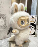 瑪特泡泡拉布布ZIMOMO58cm瑪特泡泡首領(lǐng)搪膠公仔毛絨潮玩公仔玩偶 大天使公仔58cm 曬單實(shí)拍圖