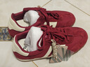 百麗彩虹豆跑道系列阿甘鞋2026春新商場(chǎng)同款花邊車(chē)線(xiàn)復古鞋E9Y1DAM6 紅色 37 (235mm) 曬單實(shí)拍圖