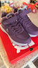 足力健防滑老人鞋加厚高幫棉鞋保暖舒適雪地靴防寒?huà)寢屝?161 深紫 38 曬單實(shí)拍圖