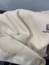 真維斯一體絨冬季半高領(lǐng)毛衣男中青年新款時(shí)尚刺繡加絨加厚保暖針織衫潮 10819/1020米白色 L 建議體重110-130斤 曬單實(shí)拍圖