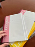 得力筆記本本子記事本工作b5練習本a5紙a4橫線(xiàn)本大本厚款大學(xué)學(xué)生軟面抄辦公用大號簡(jiǎn)約護眼紙張初中生 A5*6本【30張/本】 曬單實(shí)拍圖