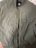 卡特（CAT）25季新品男士抽褶飛行休閑夾克商場(chǎng)同款 軍綠色 XL 曬單實(shí)拍圖