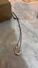 含春花馬總同款U形金屬馬蹄項鏈女夏輕奢小眾長(cháng)款配飾感系繩毛衣鏈 K-銀色U形馬蹄項鏈 曬單實(shí)拍圖