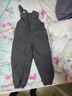 巴拉巴拉童裝兒童羽絨背帶褲男童冬裝長(cháng)褲束腳保暖褲子潮舒適戶(hù)外 中灰20410-灰鴨絨 120 充絨量75g 曬單實(shí)拍圖