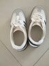 爆款超火德訓鞋子女2026新款百搭小白鞋女厚底增高休閑運動(dòng)板鞋 米白 38 曬單實(shí)拍圖