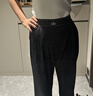 ALO YOGA 西裝褲（常規版）【京東品牌直采】 黑色 XS 曬單實(shí)拍圖