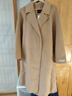 尚靜毛呢大衣女25年冬新女裝法式精裁廓形老錢(qián)100羊毛雙面呢外套女 曬單實(shí)拍圖
