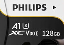 飛利浦（PHILIPS）128GB TF（MicroSD）存儲卡 A1 U3 V30 4K 行車(chē)記錄儀&安防監控專(zhuān)用內存卡 高速耐用 讀速100MB/s 曬單實(shí)拍圖