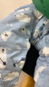 英氏（YEEHOO）連體衣夾棉哈衣爬服寶寶保暖棉服秋冬季和尚服 冬川夾棉襟哈 90cm 曬單實(shí)拍圖
