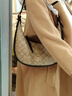CACOD明星同款美國倉正品2025新款編織月牙包女包經(jīng)典半月包腋下新月包 米咖色 曬單實(shí)拍圖