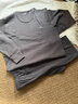 貓人【A類(lèi)100%純棉】秋衣秋褲男士全棉10A抗菌防螨發(fā)熱保暖內衣套裝 曬單實(shí)拍圖