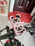 塔斯隊長(cháng)自行車(chē)手機支架減震電動(dòng)車(chē)摩托車(chē)手機外賣(mài)導航支架山地公路車(chē)配件 櫻花粉【把立款】航空合金 耐用超穩固 曬單實(shí)拍圖