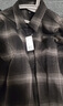 優(yōu)衣庫男裝女裝法蘭絨格子襯衫長(cháng)袖襯衣休閑薄外套480768 09 黑色 3XL 曬單實(shí)拍圖