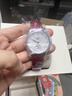 浪琴（LONGINES）手表名匠系列時(shí)尚簡(jiǎn)約女士手表月相貝母鑲鉆盤(pán)自動(dòng)機械女表 L2.409.4.87.2機械皮帶34mm 曬單實(shí)拍圖