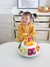 活石嬰兒玩具1-3歲兒童六面體益智玩具寶寶早教百寶箱盒子一周歲禮物 多功能百寶箱【鋰電直充】手提彩盒20+玩法50+早教內容 2寶寶4玩具5兒童7忙碌屋8手拍鼓9 曬單實(shí)拍圖