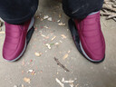 張凱麗冬季戶(hù)外大碼跨境防滑防水保暖雪地靴爸媽鞋媽媽鞋 棗紅 女款 39 曬單實(shí)拍圖