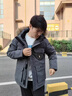 MUCILAGEKNOW情侶極寒中長(cháng)款羽絨服男女大毛領(lǐng)潮流鵝保暖外套男戶(hù)外工裝派克服 米白-男款 L （建議120-145斤） 曬單實(shí)拍圖