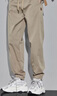新百倫秋冬新款卡其色加絨復古工裝休閑褲男寬松百搭束腳哈倫長(cháng)褲子 淺卡其 均碼 XL 曬單實(shí)拍圖