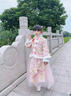 艾諾輪女孩過(guò)年衣服套裝女童新年漢服冬季兒童拜年服旗袍加厚冬裝款喜慶中國風(fēng)寶寶唐裝加絨保暖防寒仙女飄逸 2059櫻花色加絨+頭飾+眉心貼 120 建議身高105-115CM左右建議6-7歲 曬單實(shí)拍圖