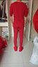 貓人【馬年騏驥紅】本命年女士保暖內衣女羊毛發(fā)熱套裝秋衣秋褲秋冬 曬單實(shí)拍圖