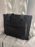 GDGX男士公文包真皮商務(wù)手提包大容量出差文件包多功能高端時(shí)尚男包 黑色 40**13*33cm 曬單實(shí)拍圖