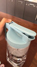阿司倍鷺冷水壺 日本家用密封涼水壺茶壺冷泡壺耐高溫冰箱水壺涼水杯 淺藍色1.6L 曬單實(shí)拍圖