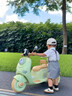 CAPTUREKEENLY兒童電動(dòng)摩托車(chē)三輪車(chē)男女孩寶寶車(chē)雙人遙控玩具車(chē)小孩可坐人充電 清新綠【標配版】大電瓶+單輪驅動(dòng)+早教音樂(lè )+藍牙 曬單實(shí)拍圖