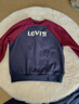 Levi's 李維斯童裝兒童套裝加絨衛褲長(cháng)褲2件套男女童秋冬保暖運動(dòng)裝 曬單實(shí)拍圖