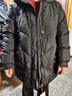 鴨鴨（YAYA）中長(cháng)款羽絨服女2025新款冬季連帽保暖簡(jiǎn)約百搭休閑時(shí)尚加厚外套女 曬單實(shí)拍圖