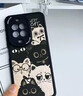 依云諾【殼膜套裝】適用華為nova15手機殼卡通貓咪可愛(ài)軟殼nova15pro保護套防摔硅膠ultra磨砂女全包防摔 皮質(zhì)軟殼黑【堆堆貓+掛環(huán)】贈膜+掛繩 華為Nova15 曬單實(shí)拍圖