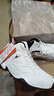 喬丹格蘭男鞋皮面防水48白色49休閑運動(dòng)鞋50特大碼男鞋青少年防臭跑步鞋 qq10058白黑棉鞋 40 曬單實(shí)拍圖