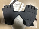 蘭帕達（LAMEDA）新款雙箭頭騎行手套男女春夏半指減震公路山地車(chē)裝備月影 黑色 L 曬單實(shí)拍圖