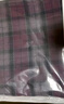 松山棉店家居褲男女士格子單褲100%純棉秋冬休閑舒適可外穿睡褲 曬單實(shí)拍圖