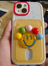 孜泰 適用蘋(píng)果15手機殼iphone15保護套立體個(gè)性創(chuàng  )意防摔殼【立體笑臉-送掛繩】 曬單實(shí)拍圖